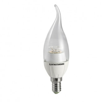 Лампочка светодиодная Свеча на ветру SMD 6W E14