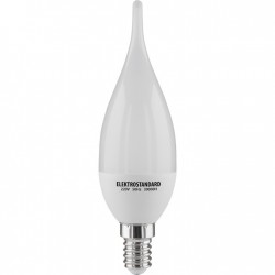Лампа светодиодная Свеча на ветру SMD 4W E14 матовая