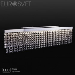 Настенный светильник LED EUROSVET 90049/1 хром АЗИЯ