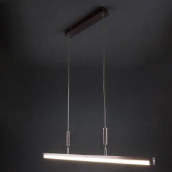 Подвесной светильник LED EUROSVET 90030/1 коричневый АЗИЯ